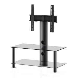 Stolik Rtv Pod Telewizor Z Uchwytem Na Tv Szklany Sonorous Neo95-c-hblk