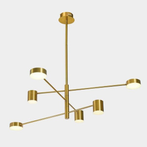 Lampa wisząca REMDAL PND-16374-6-COP-GD-3K - Italux