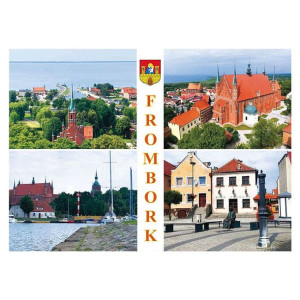 Pocztówka, widokówka, kartka pocztowa Frombork