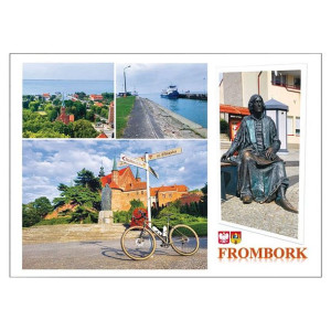 Pocztówka, widokówka, kartka pocztowa Frombork