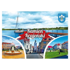 Pocztówka, widokówka, kartka pocztowa Kamień Krajeński