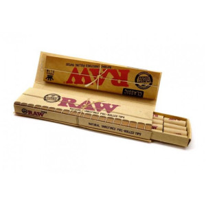 Bibułki RAW Classic Connoisseur King Size Slim + Filterki prerolled