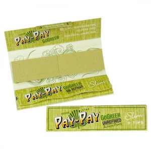 Bibułki Pay-Pay Go Green Slim 50 szt + filtry