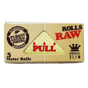 Bibułka RAW Classic ROLLS King Size Slim  5m – rolka