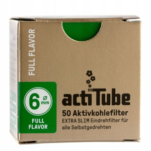 Filtry węglowe ActiTube Extra Slim 6 mm 50szt.