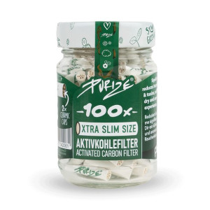 Filtry węglowe Purize Xtra Slim 5,9 mm 100szt. Białe