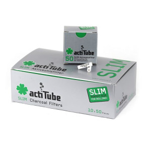 Filtry węglowe ActiTube Slim 7 mm 500szt.