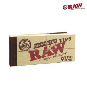 Filterki RAW Wide Perforated Tips 50szt