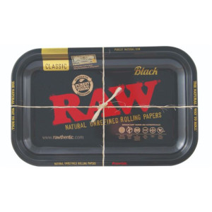 Tacka do skrętów RAW Classic Black – mała 27.5 x 17.5 cm
