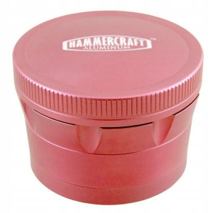 Młynek Grinder Hammercraft 4 częściowy Różowy -  63 mm