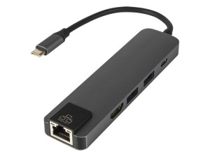 86-060  Karta sieciowa usb-c rj45+hdmi k-03