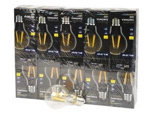 87-439  Żarówka led  e27 8w a60 230v filam.10szt