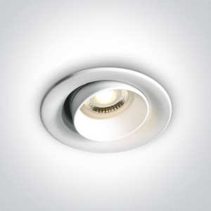 Oprawa podtynkowa wpust regulowany Lofu oczko białe 11105D6/W - OneLight