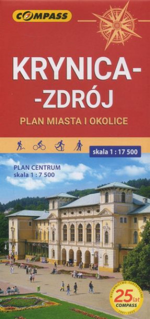 Krynica-zdrój Mapa 1:17 500 Compass 2022