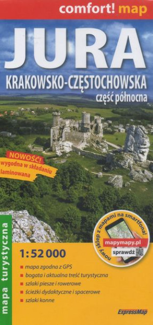 Jura Krakowsko-częstochowska Cz Pn Mapa Exp