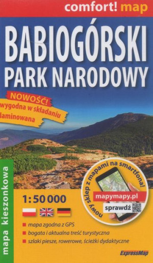 Babiogórski Park Narodowy Mapa Laminowana Exp