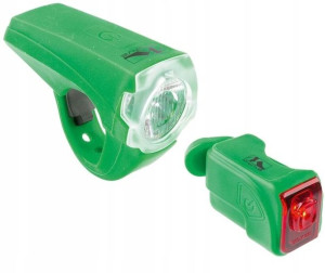Porządny zestaw lamp rowerowych przód i tył ATLAS