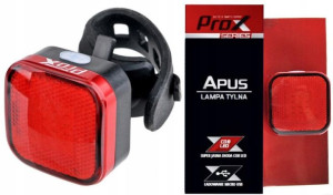 Lampa tylna na sztyce ProX APUS, ładowalna USB