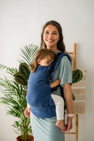Nosidełko Kavka Multi-age: Greek Linen - Regulowane