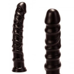Duże Falowane Żylaste Dildo z przyssawką 31cm X-MEN