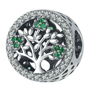 CHARMS DRZEWO srebro 925 zawieszka S925 koralik CH035
