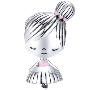 CHARMS srebro 925 DZIEWCZYNKA zawieszka koralik CH046