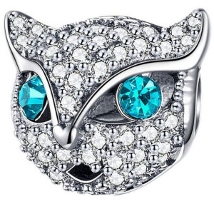 CHARMS srebro 925 KOT koralik zawieszka CH050