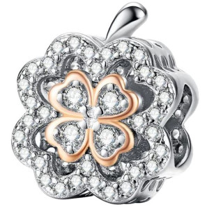 CHARMS srebro 925 KONICZYNKA pozłacana koralik CH061