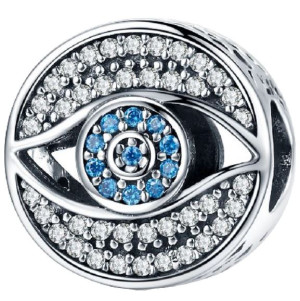CHARMS srebro 925 OKO zawieszka koralik CH065