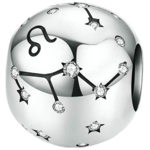 CHARMS ZNAK ZODIAKU LEW srebro 925 S925 koralik CH101