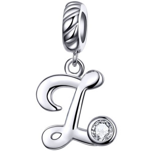 Charms Literka Z Zawieszka koralik srebro beads pr 925