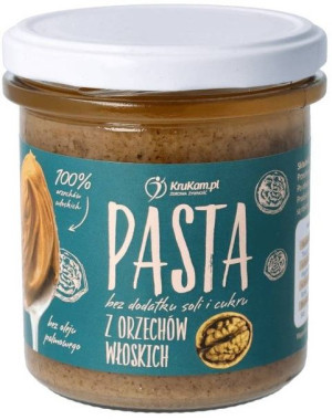 Pasta z orzechów włoskich naturalna - masło orzechowe Bez Cukru 300 g KETO