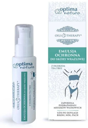 Emulsja ochronna do skóry wrażliwej Oils & Therapy 75 ml - Optima Natura