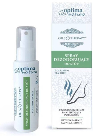 Spray dezodorujący do stóp Oils & Therapy 75 ml - Optima Natura