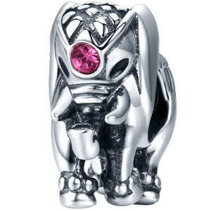 Charms SŁONIK zawieszka koralik beads srebro pr 925
