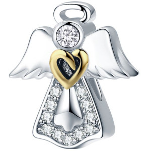 Charms ANIOŁEK zawieszka koralik beads srebro pr 925