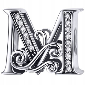 CHARMS do Pandora LITERKA M srebro 925 zawieszka CH249