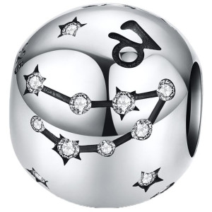 Charms Znak Zodiaku - Koziorożec koralik beads srebro pr 925
