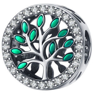 Charms koralik DRZEWKO koralik beads srebro pr 925