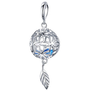 Charms ŁAPACZ SNÓW zawieszka koralik beads srebro pr 925