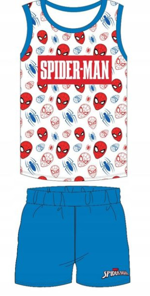 Piżama Chłopięca Spiderman Kr Rękaw 128