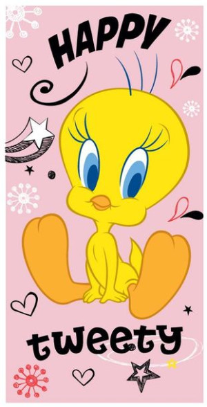Ręcznik Looney Tunes Mikrofibra Plażowy 70x140