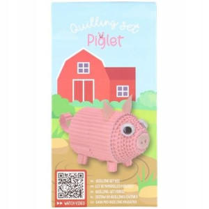 Zestaw do quillingu Piglet Świnka