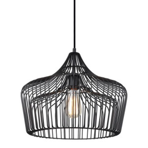 Lampa wisząca FABIOLA LOFT MDM3297/1 BK - Italux