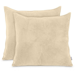 AmeliaHome Poduszka dwustronna z wypełnieniem PALSHA x 2 45x45 cappuccino