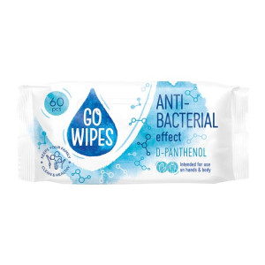 Odświeżające chusteczki nawilżane 60 szt. GoWipes