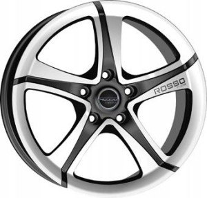 4 X Alu Felgi 16 7x16 5x120 Et35 Rosso Rr1