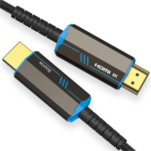 Reagle Kabel HDMI 2.1 Optyczny AOC 8K 60HZ 4K 120HZ 20M