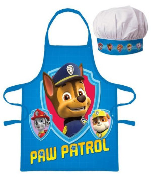 Fartuch Kuchenny dziecięcy z czapką Psi Patrol Rocky 1061