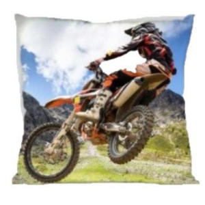 Poszewka na Poduszkę Jaśka 40x40 Moto Cross